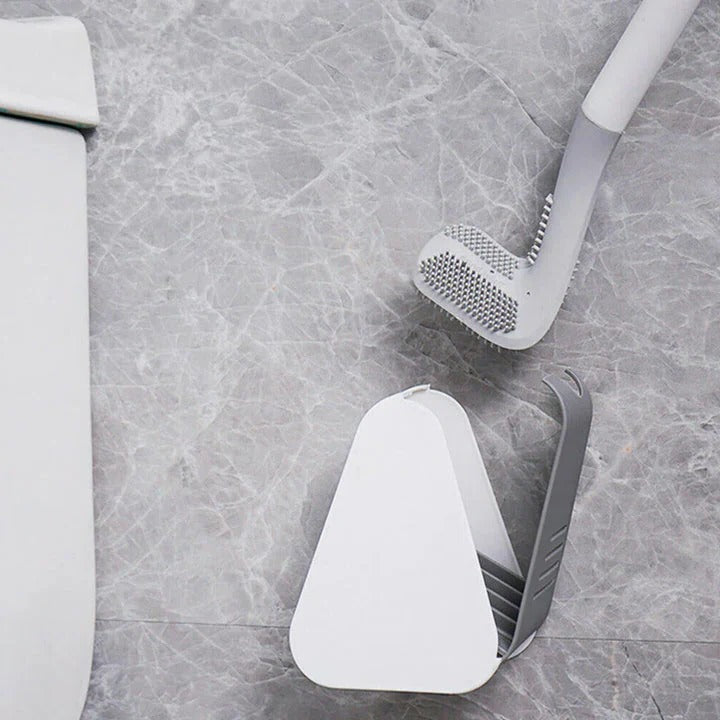 Automatic Rinse Toilet Cleaning Brush