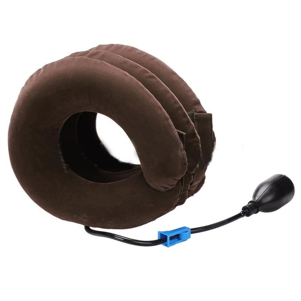 Adjustable Air-Filled Neck Support Pillow