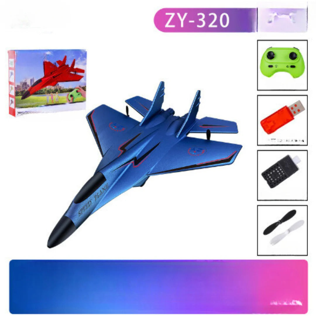 Robust Remote-Controlled Aircraft for Exciting Flight Adventures