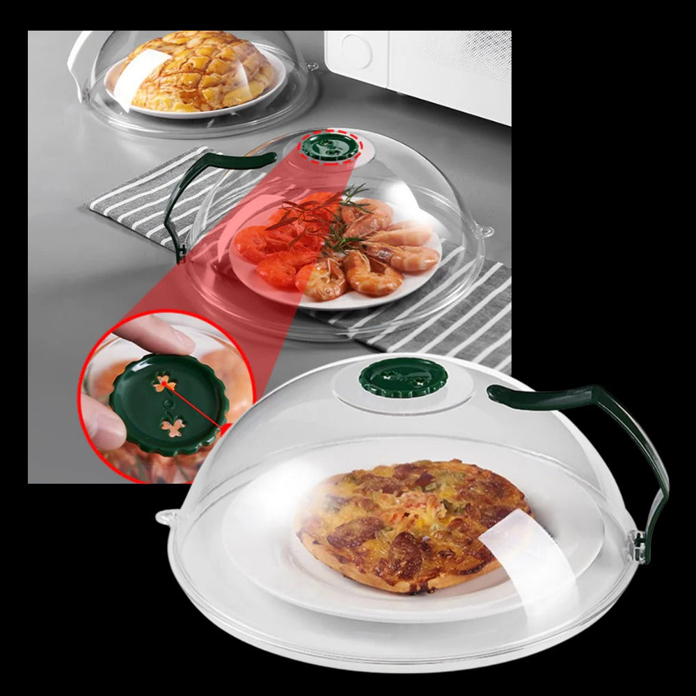 SplashGuard Microwave Shield for Clean Cooking