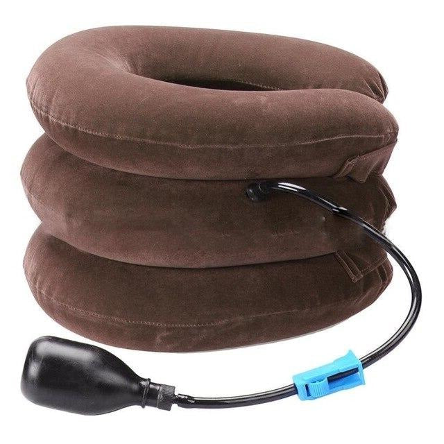 Adjustable Air-Filled Neck Support Pillow