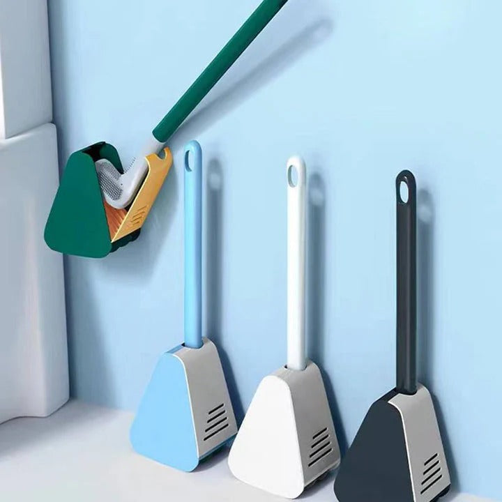 Automatic Rinse Toilet Cleaning Brush