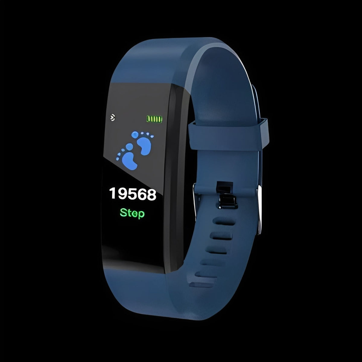 ElderFit Watch – 0.96" Smart Fitness Tracker for Active Seniors