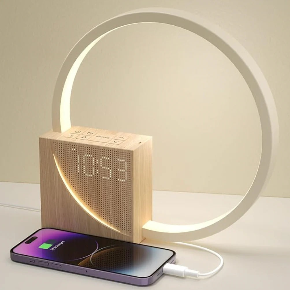 Gentle Dawn Light Alarm Clock for Natural Mornings