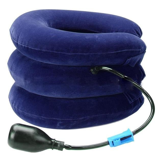 Adjustable Air-Filled Neck Support Pillow
