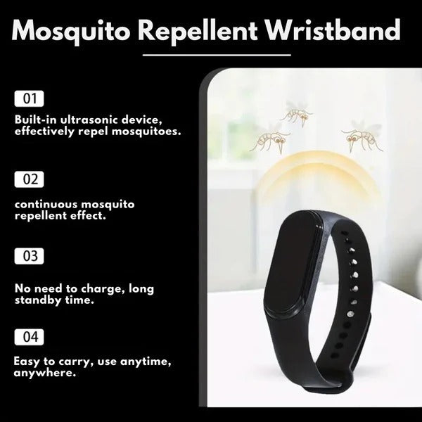 Ultrasonic Mosquito Defense Band