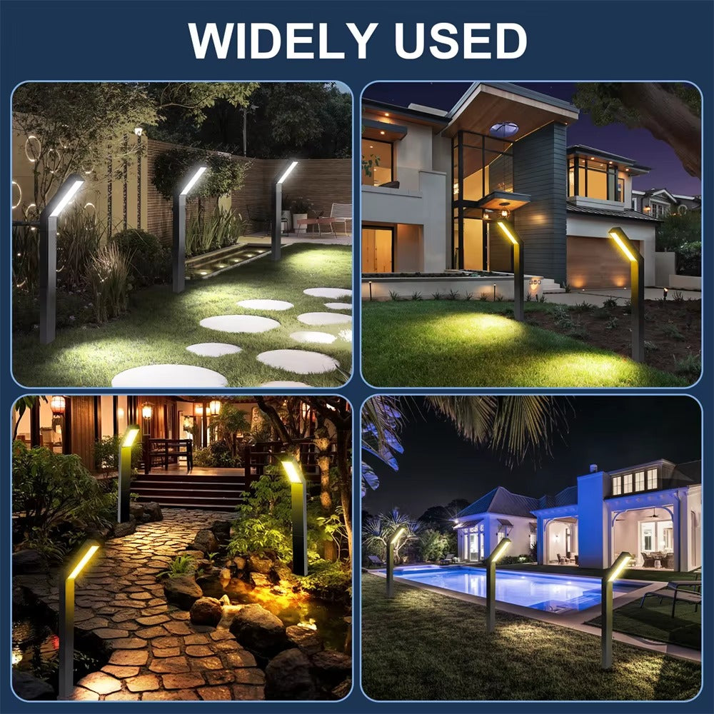 Eco-Friendly Solar Garden Lights with Adjustable Modes