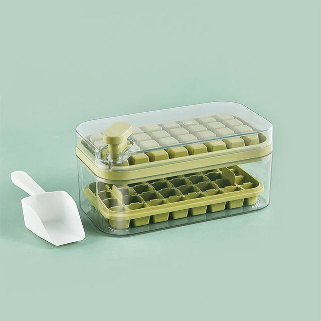 Effortless Ice Cube Maker with Quick Release Functionality