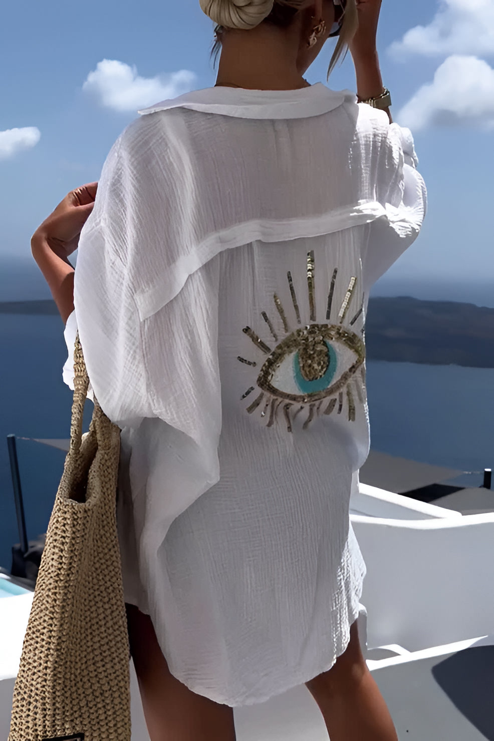 Glamour Vibe Top with Sparkling Beads