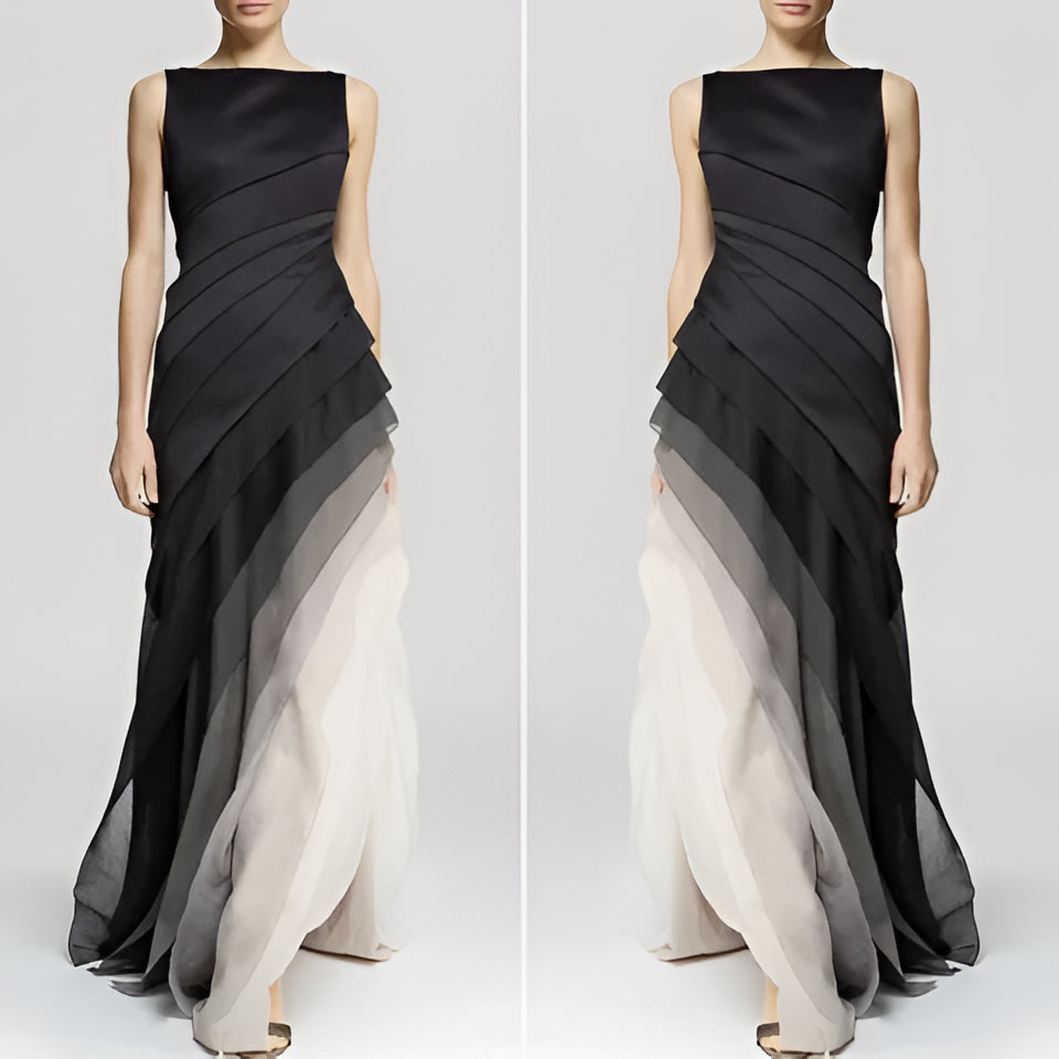 Chic Ombre Layered Dress for Every Occasion