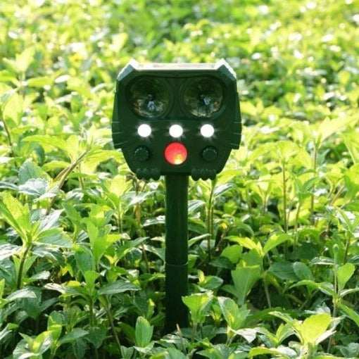 Eco-Friendly Solar Snake Guard with Ultrasonic Protection