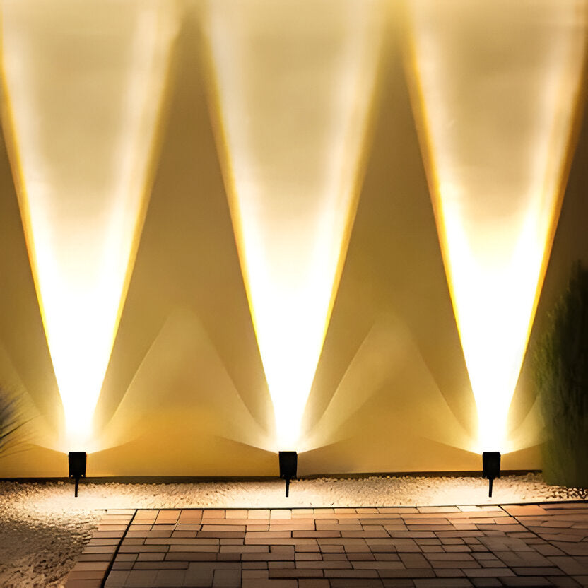 Eco-Friendly Solar-Powered Adjustable Spotlight