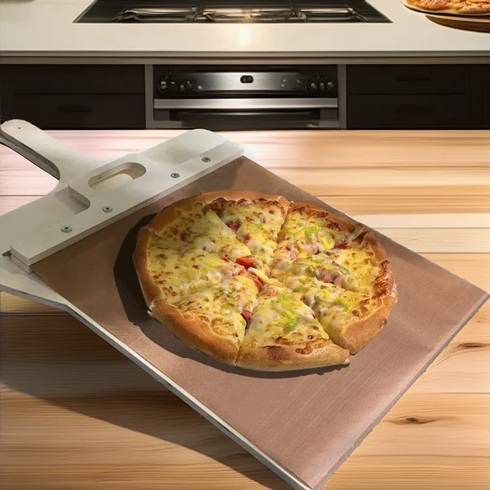 Effortless Pizza Transfer Tool – Serve Like a Pro