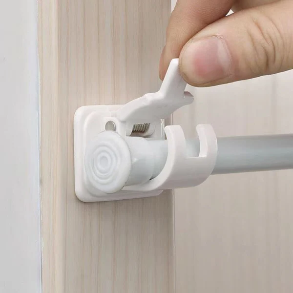 Versatile Wall-Mounted Curtain Holders