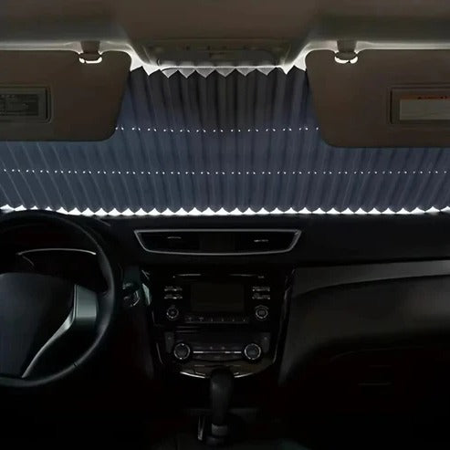 Versatile Shield Car Sunshade – Custom Fit 59–79" Sun Protection