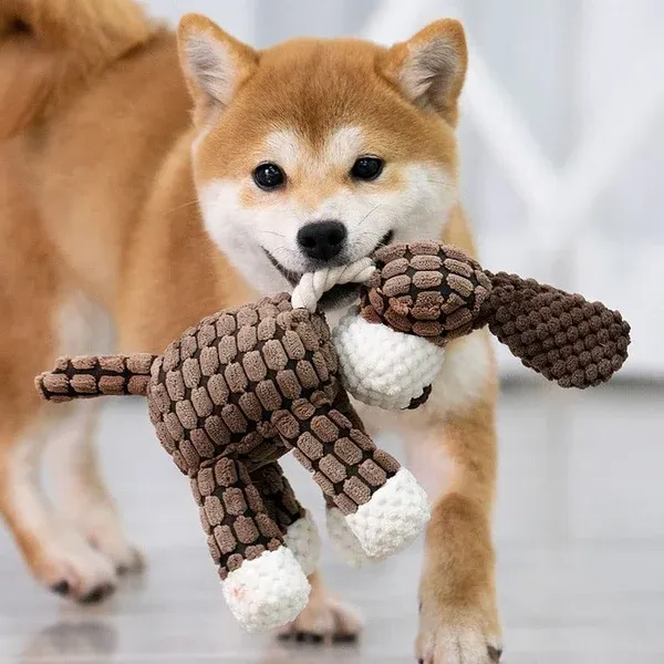 Durable Plush Companion for Tough Chewers