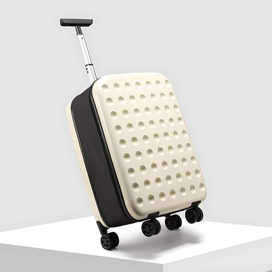 Versatile 360° Collapsible Suitcase with Smooth Wheels