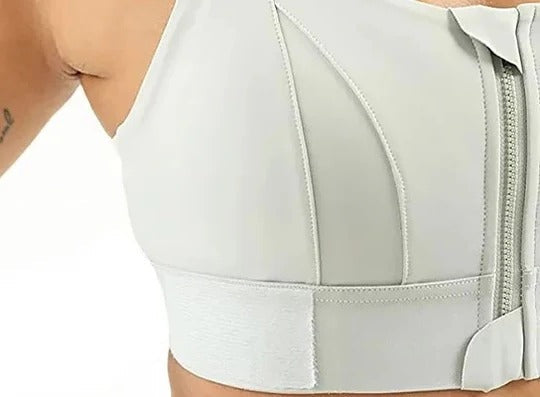 ActiveFit Premium Sports Bra – Front Zip Design for Optimal Support