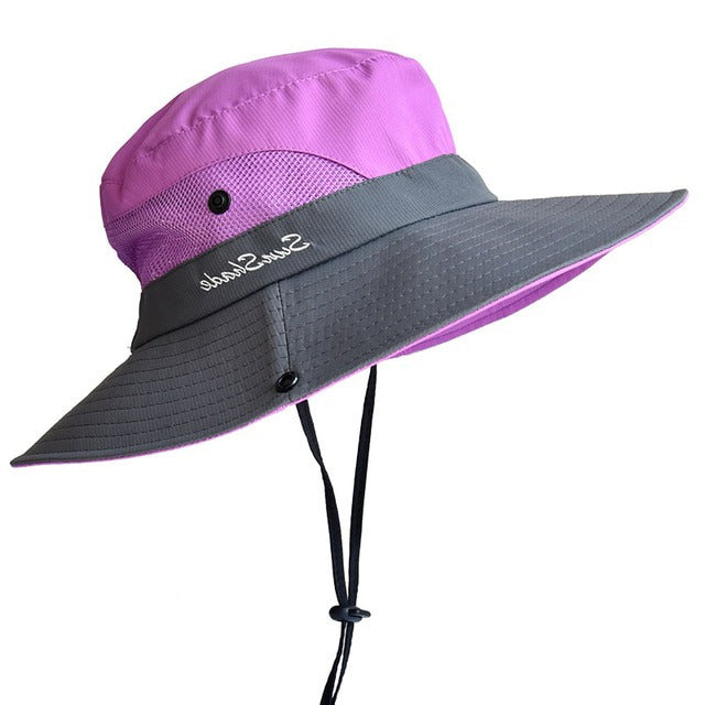 Chic UV-Guard Folding Sun Hat - Your Stylish Shield Against the Sun!