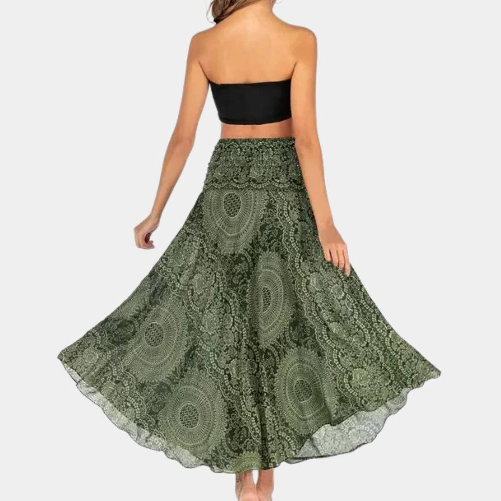 Elegant Flow Maxi Skirt for Women