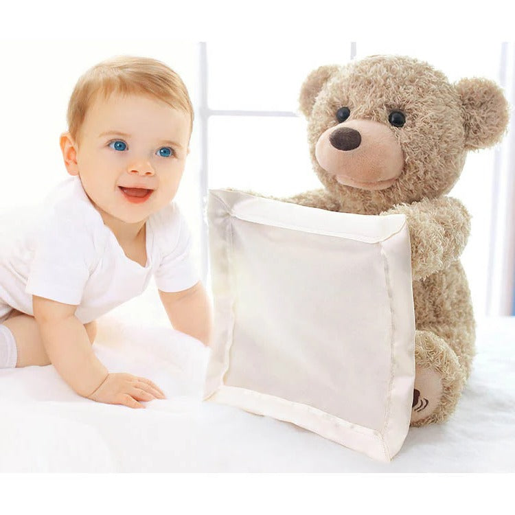 CuddlePlay Bear - Engaging Plush Companion for Infants