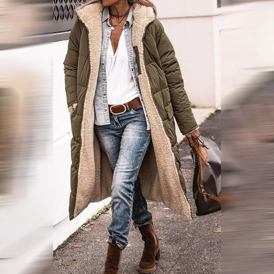 Chic Long Winter Jacket for Women
