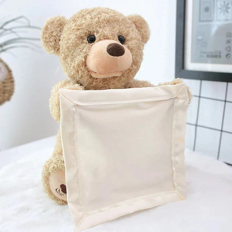 CuddlePlay Bear - Engaging Plush Companion for Infants