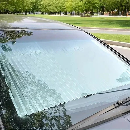 Versatile Shield Car Sunshade – Custom Fit 59–79" Sun Protection