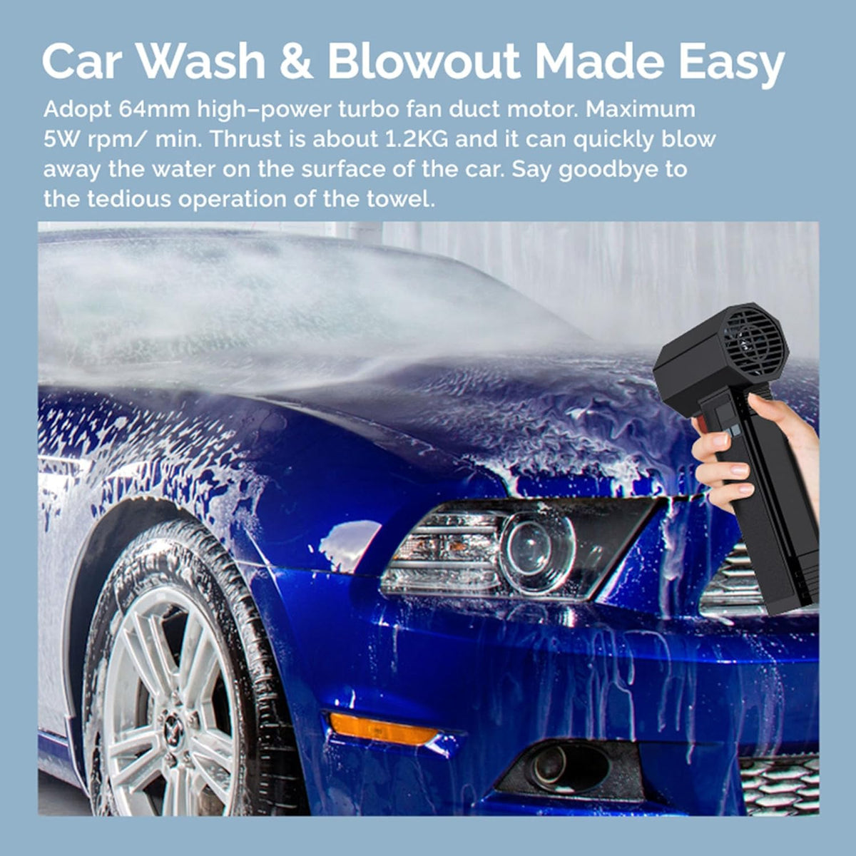 SwiftBreeze Cordless Dust Eliminator