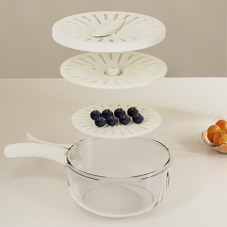 Smart Cleaning Basket for Effortless Food Prep