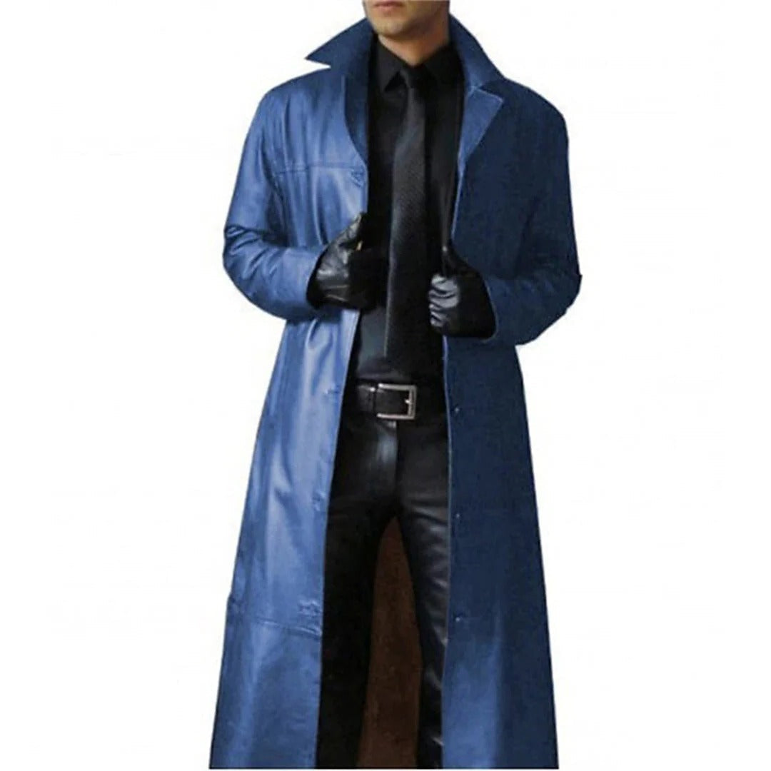 Elegant Men's Genuine Leather Jacket