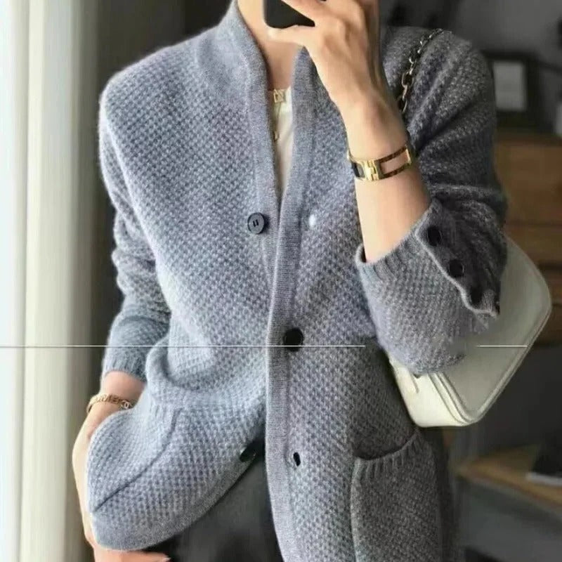 Luxurious Knit Winter Jacket for Ultimate Warmth