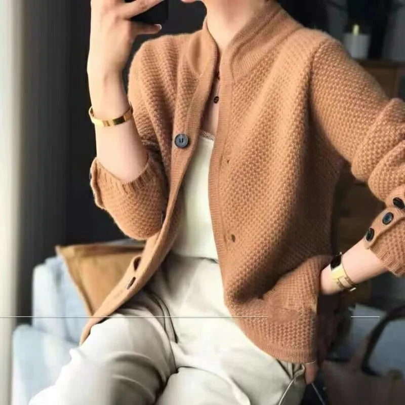 Luxurious Knit Winter Jacket for Ultimate Warmth
