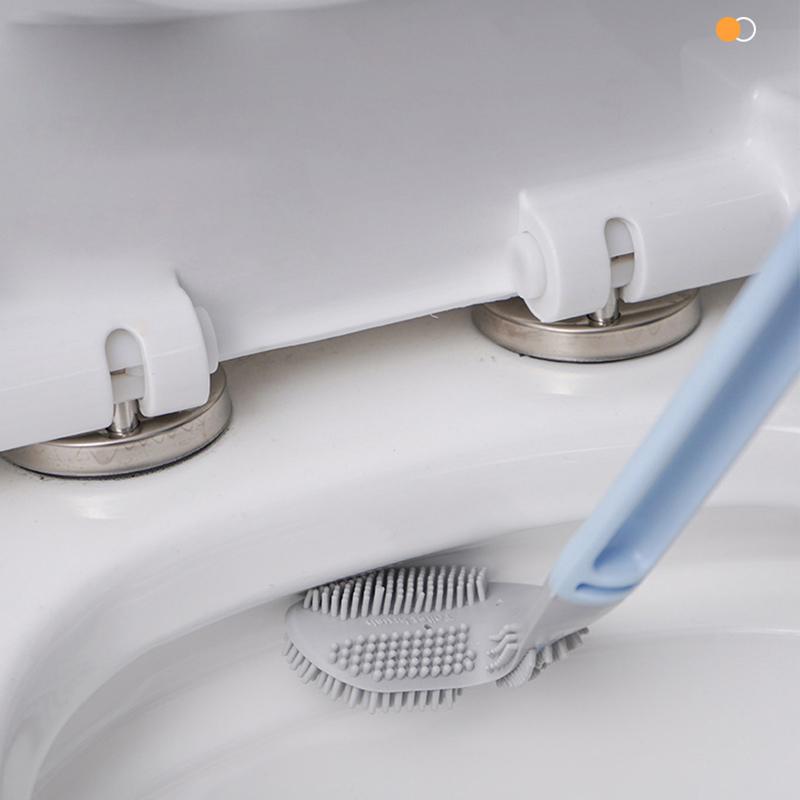 Effortless Bathroom Scrubber with Stylish Mounting