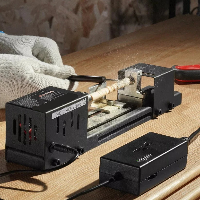 Compact Precision Woodworking Lathe
