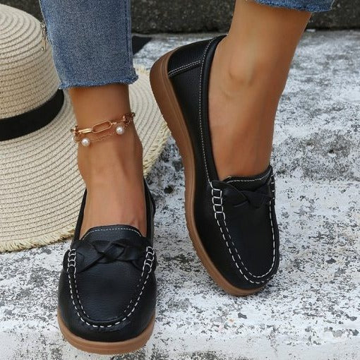 Elegant Comfort Slip-On Loafers for Women