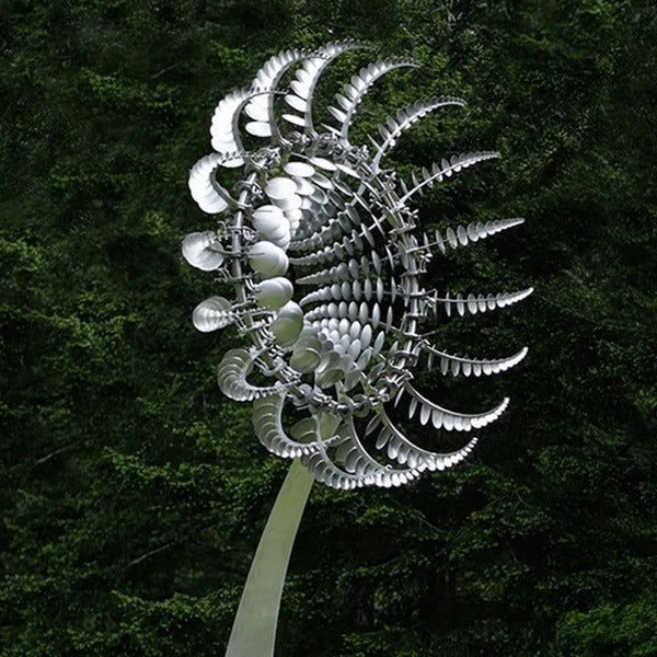 Elegant Dual Motion Garden Wind Spinner for Enchanting Decor