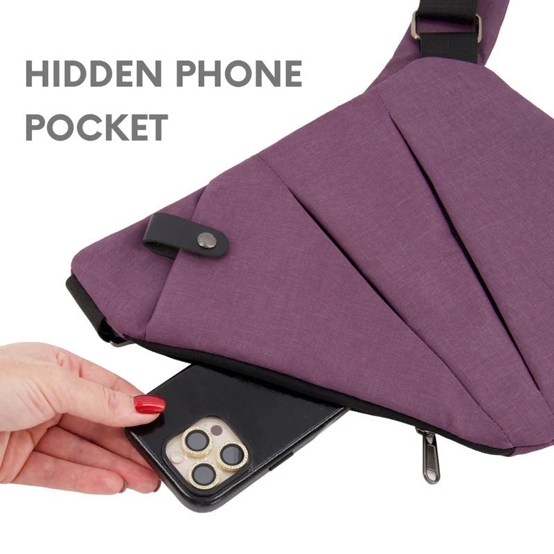Versatile Secure Crossbody Bag for Everyday Use