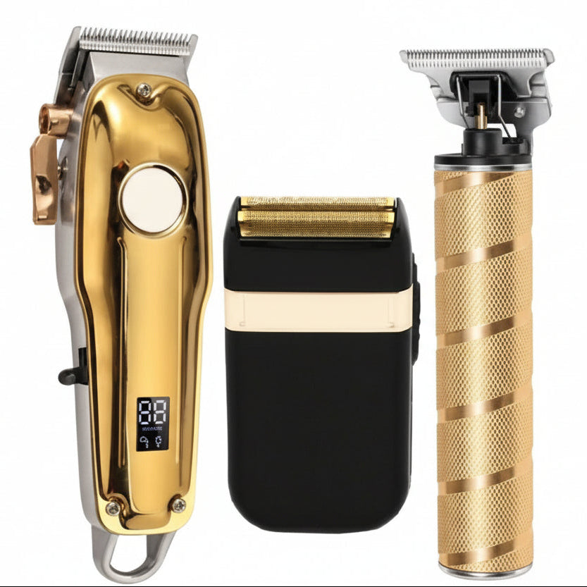 Versatile Cordless Hair Clipper Set – Precision Grooming Essentials