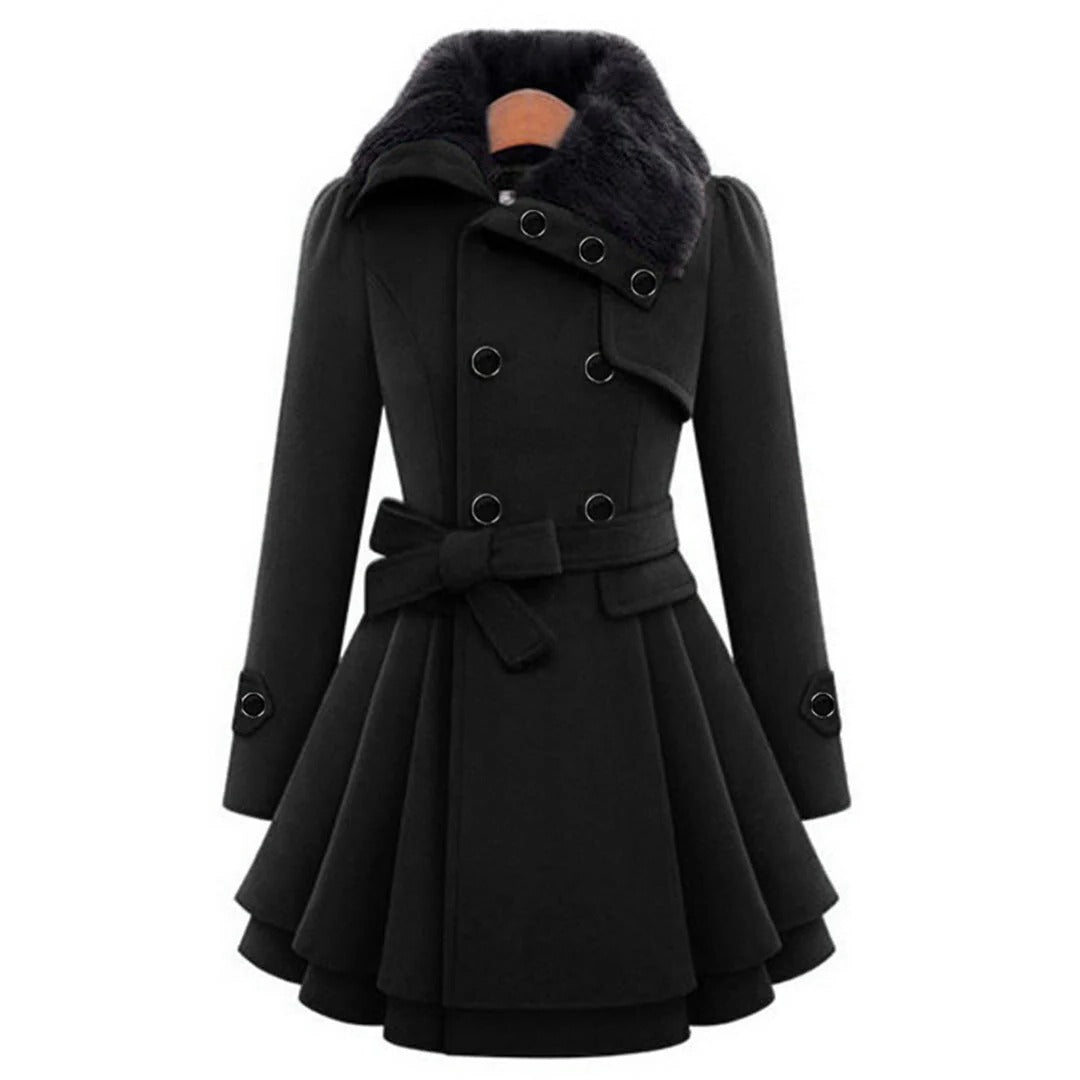 Chic and Cozy Long Winter Jacket for Women