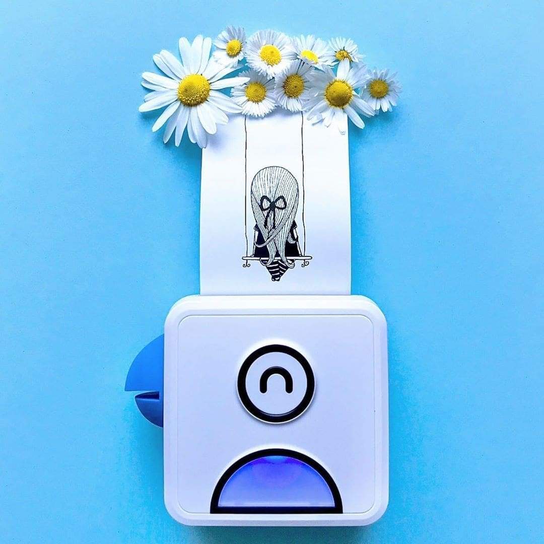 Portable Ink-Free Photo Printer
