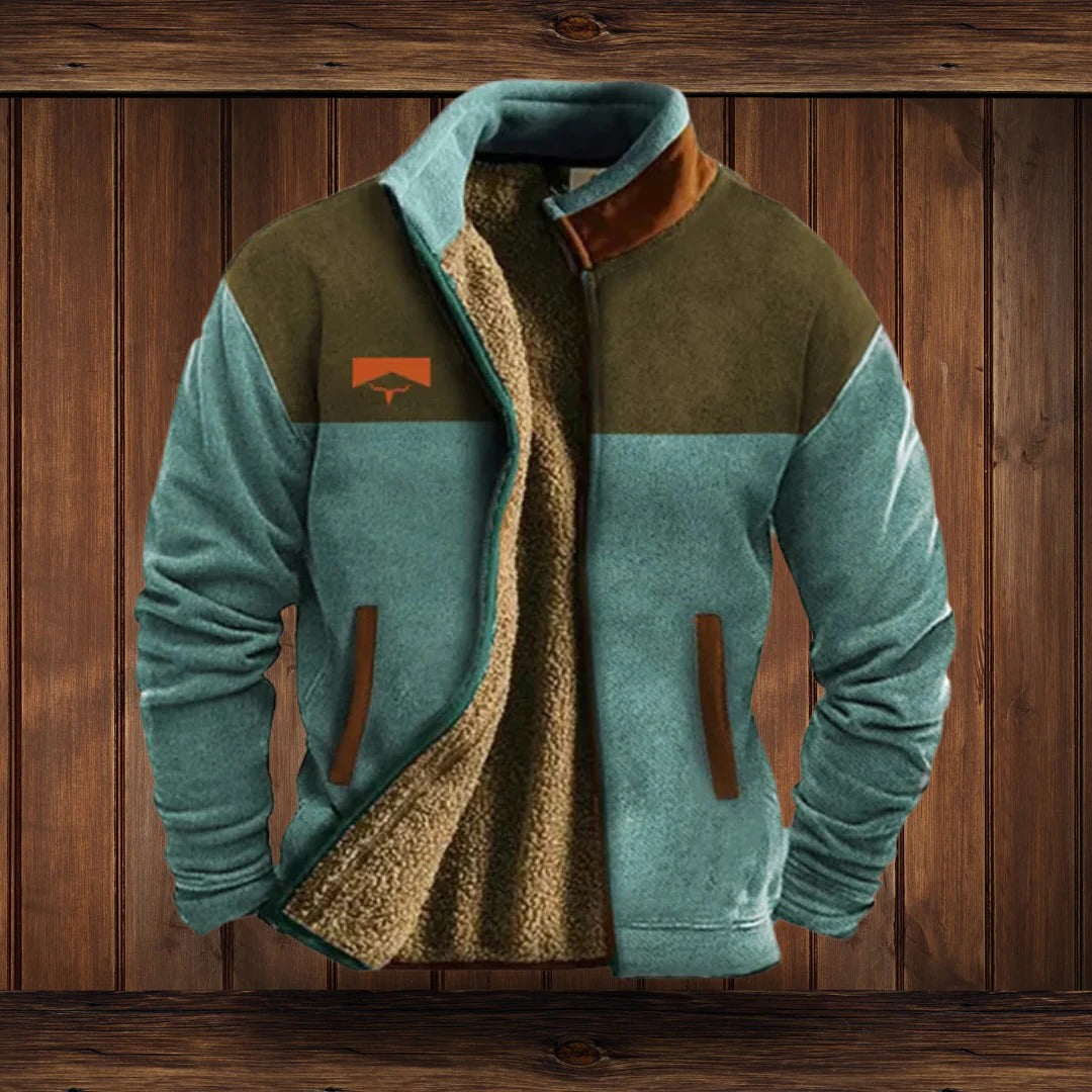 Men's Versatile Fleece Jacket for Outdoor Comfort