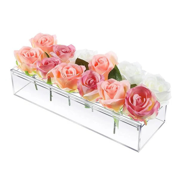 Elegant Acrylic Bloom Display Vase