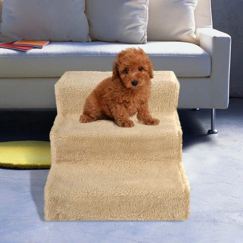 Compact Pet Steps for Easy Access to High Spaces