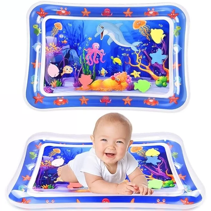 Interactive Splash Pad for Baby's Tummy Time Fun