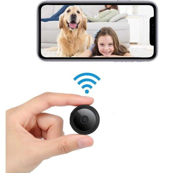 Compact Wireless Surveillance Camera with Live Audio & Video
