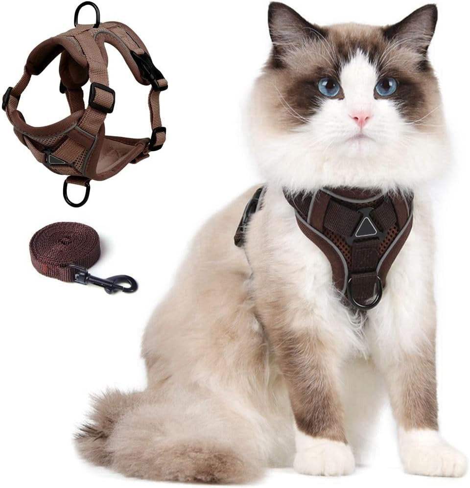 Comfort Fit Cat Harness and Leash Combo