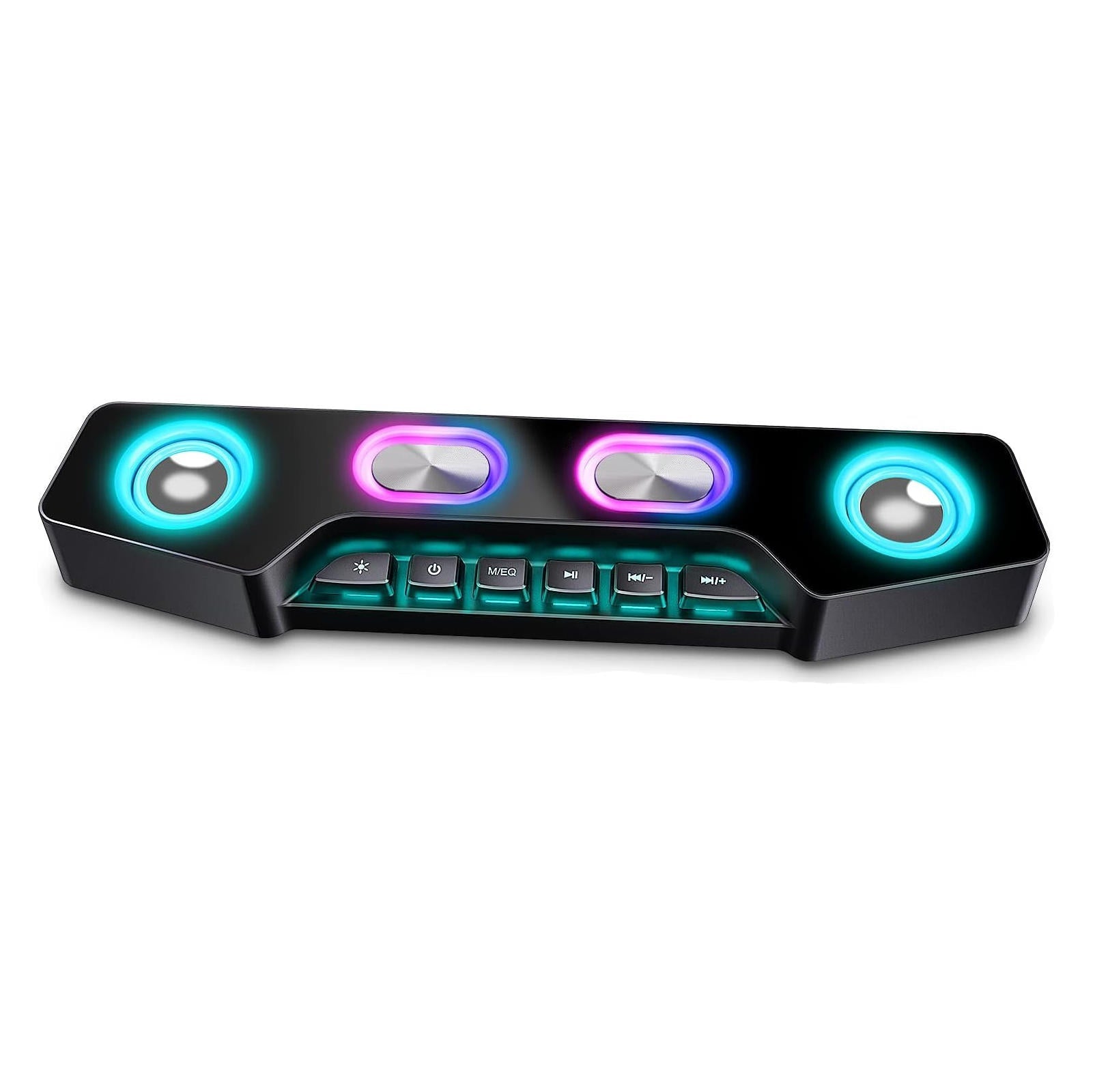 RGB Wireless Speakers for Immersive Gaming Sound