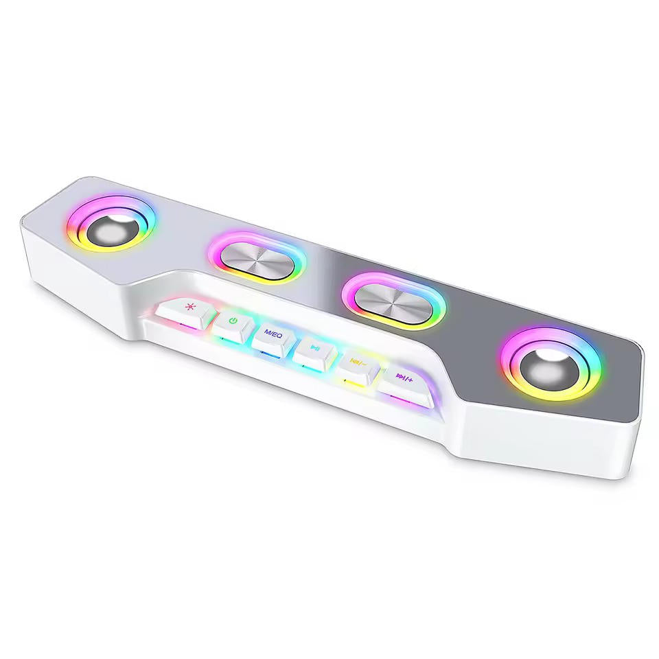 RGB Wireless Speakers for Immersive Gaming Sound