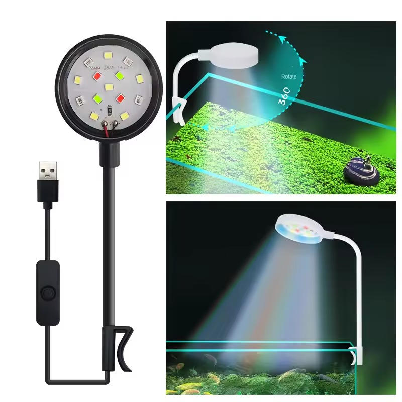 Vibrant LED Aquarium Light for Underwater Displays
